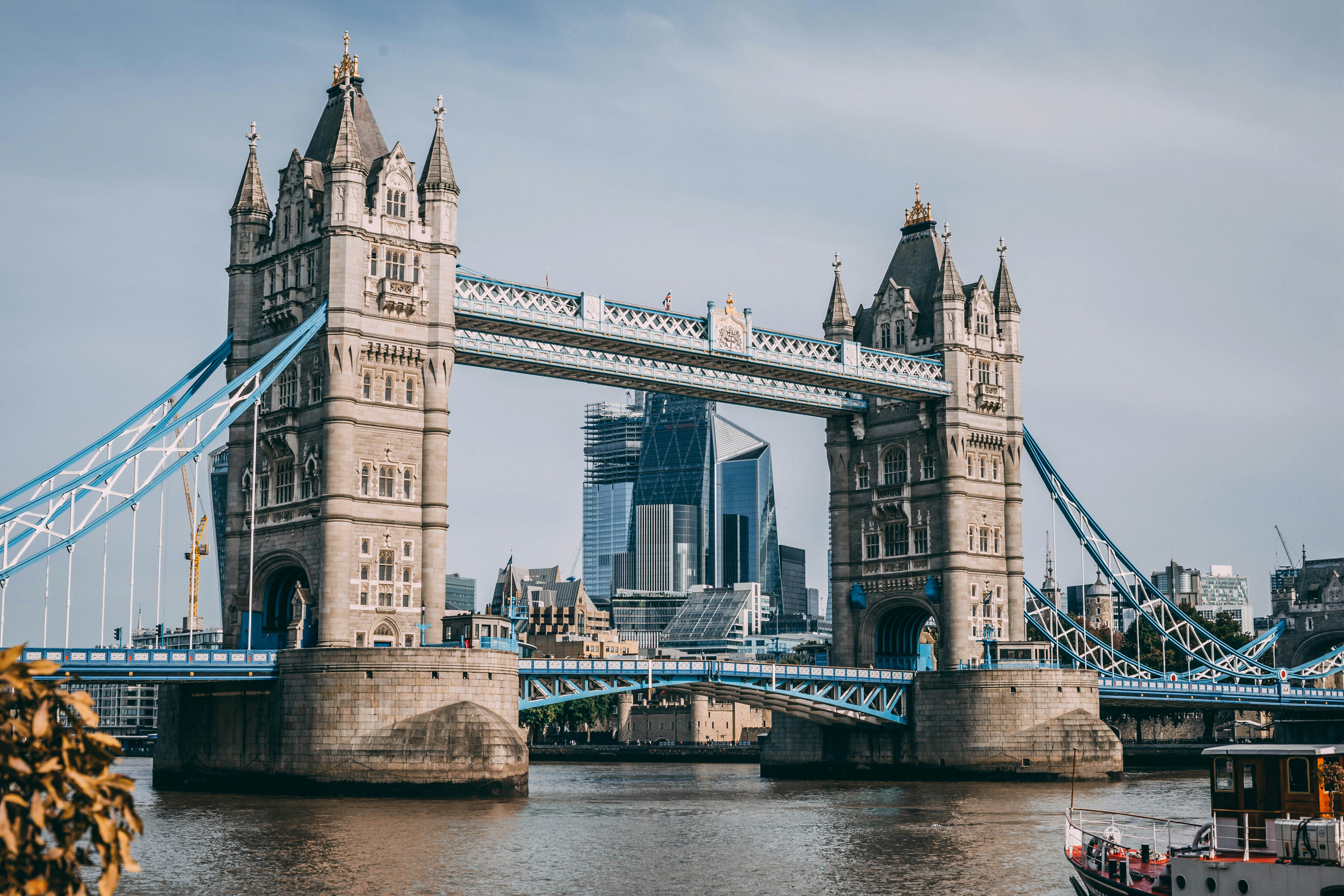 Tower Bridge gedurende de dag